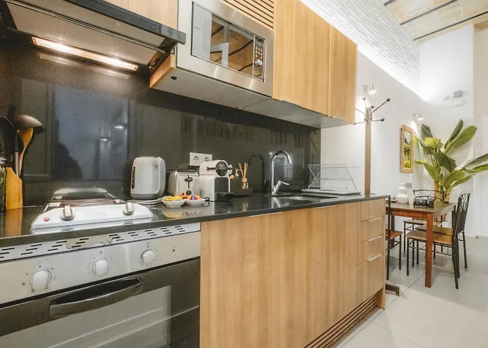 Chic Poble Nou Loft Terrace & Close To The Beach