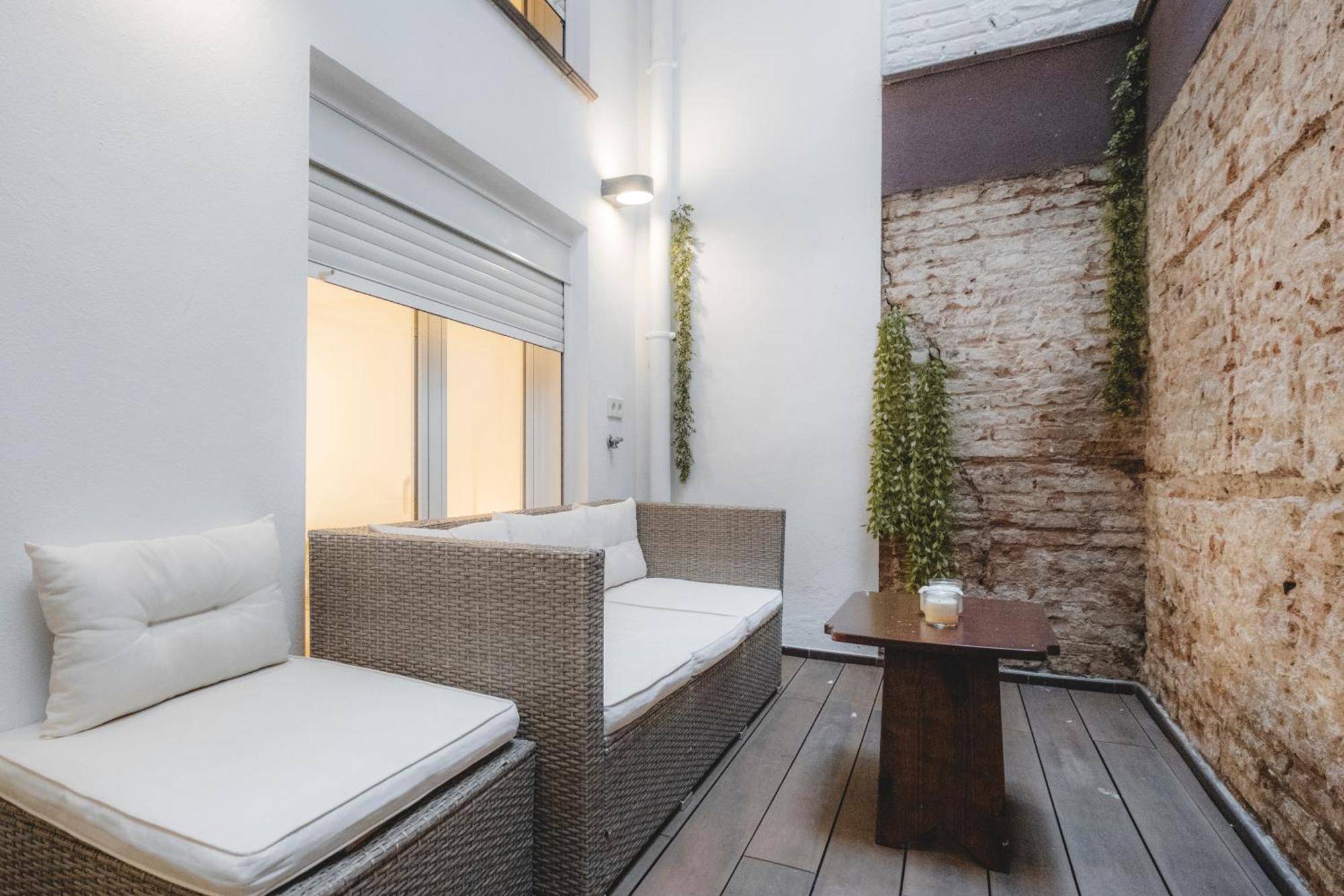 Chic Poble Nou Loft Terrace & Close To The Appartement